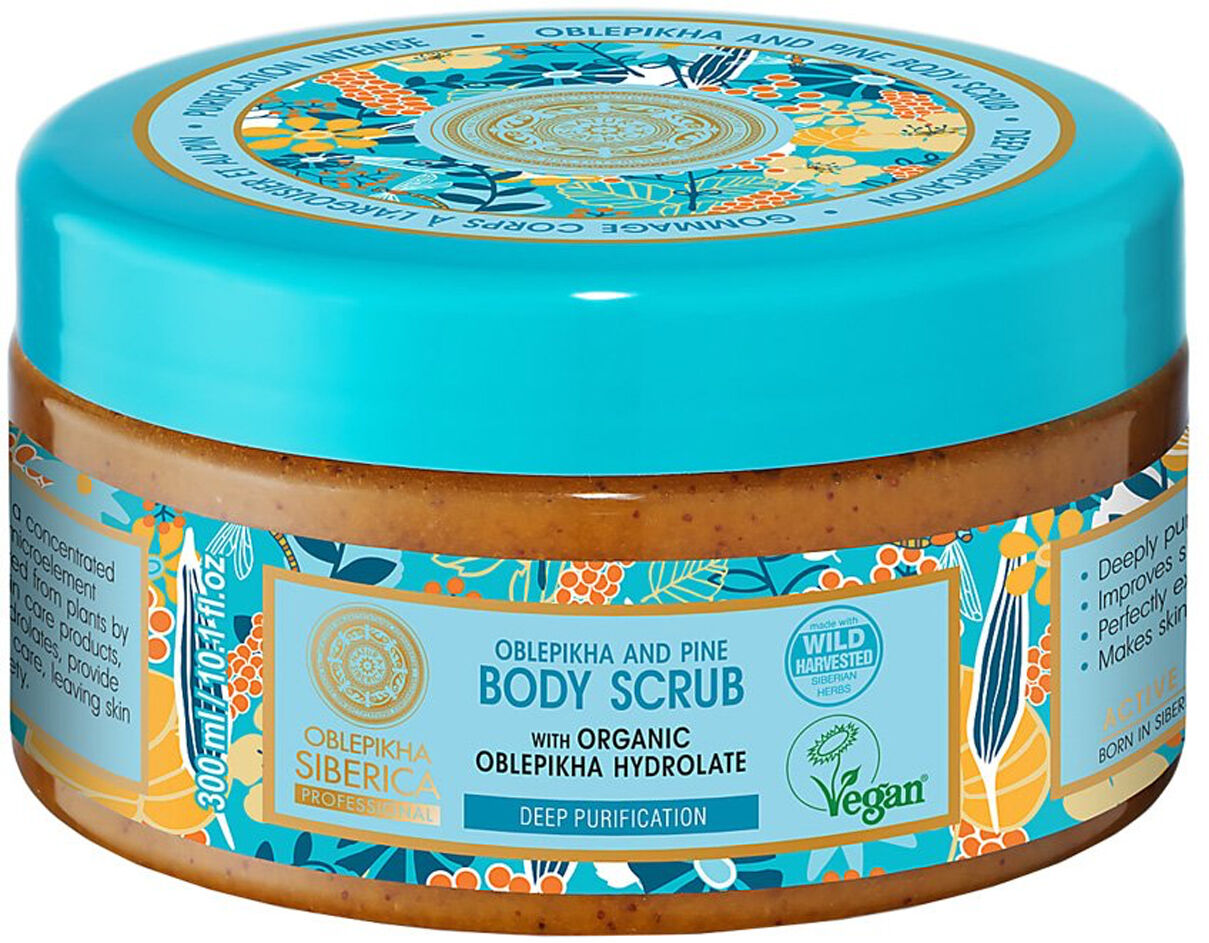 Natura Siberica Oblepikha And Pine Body Scrub 300ml