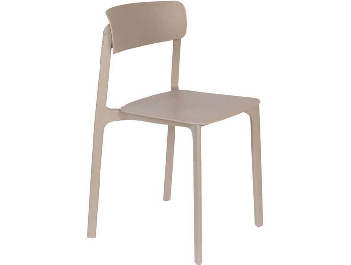 Esszimmerstuhl Hellbraun - Traglast 150kg - 47x48x79cm - Giga Meubel