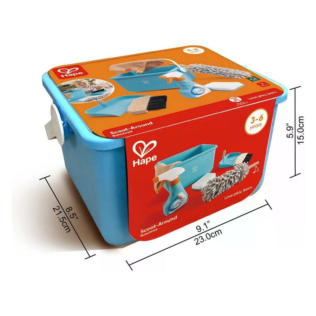 Hape Bucket cleaning set (E3054A)