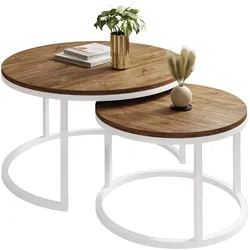 COUCHTISCH CIRI 2-in-1 Eichenoptik Sterling