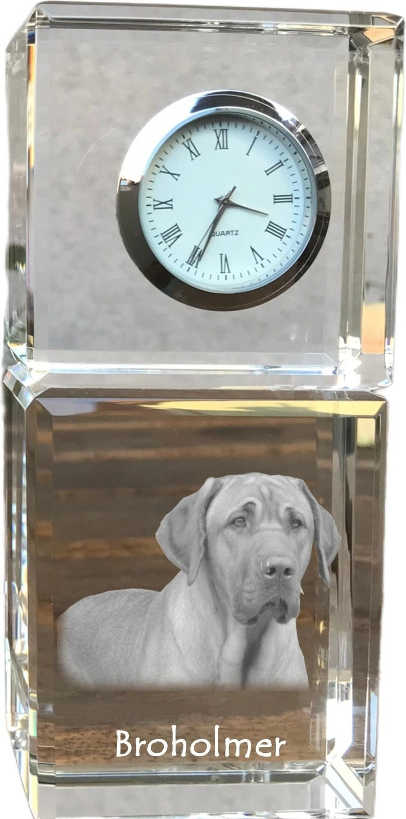 Art-Dog Klok Black and Tan Coonhound voor op tafel