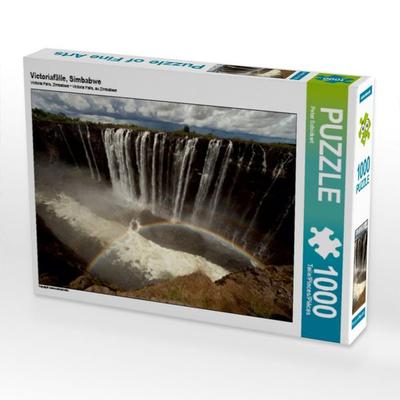 CALVENDO Puzzle Victoriafälle, Simbabwe | 1000 Teile Lege-Größe 64x48cm Foto-Puzzle für glückliche Stunden