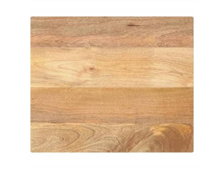 Makastle Tischplatte Arbeitsplatte Schreibtischplatte 60x50x2.5 cm Rechteckig Massivholz Mango