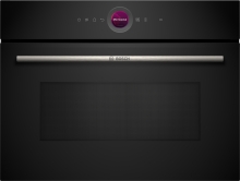 Bosch CEG732XB1 Einbau-Mikrowelle 45cm 1000W AutoPilot10 Grillfunktion TFT-Touchdisplay LED-Beleuchtung