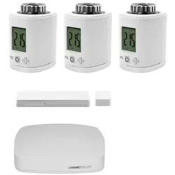 Homepilot Starter Set Smarte Heizung • 3 Thermostate • Tür-/Fensterkontakt