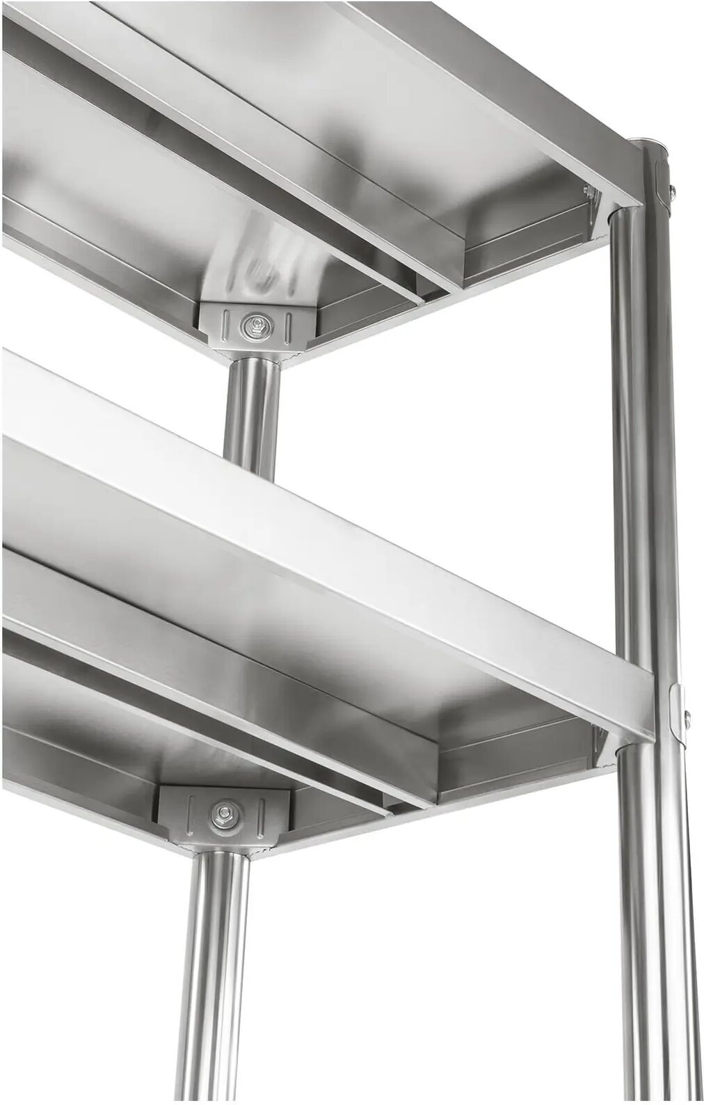 Royal Catering Scaffalatura in acciaio inox - 120 cm RCER-120