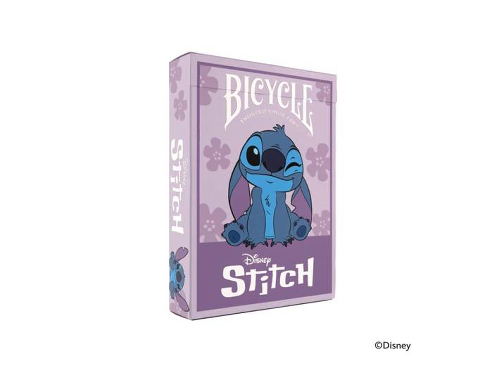Bicycle Disney Stitch - Speelkaarten - Exclusief Stitch-motief - Paars