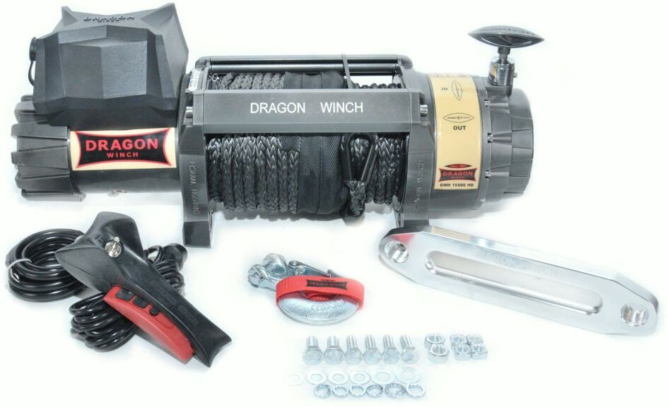 Dragon Argano a fune per veicoli fuoristrada DWH15000HD-S