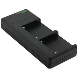 Patona Premium Twin Charg Sony NP-FM500H (Kamera Akku Ladegerät), Kamera Stromversorgung, Schwarz