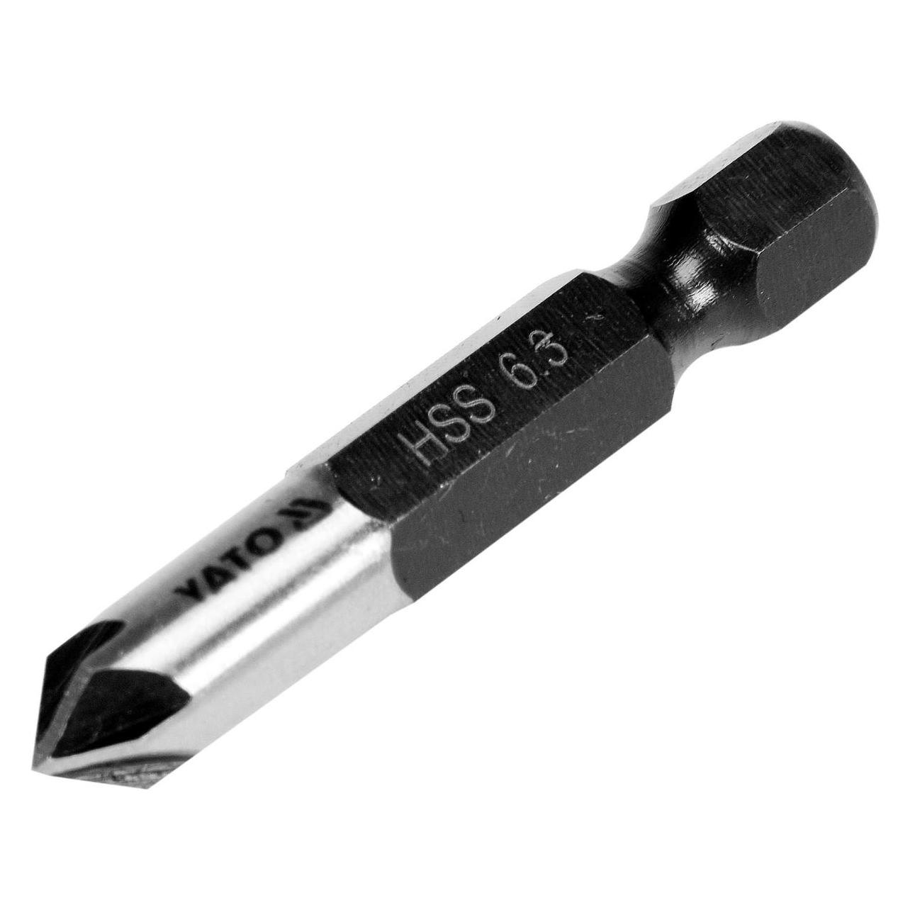 Yato Profi HSS Kegelsenker, Positionierspitze, unverwüstlich durch niedrige Reibung, maximale Hitzeb (20,5 mm) (YT-44726)