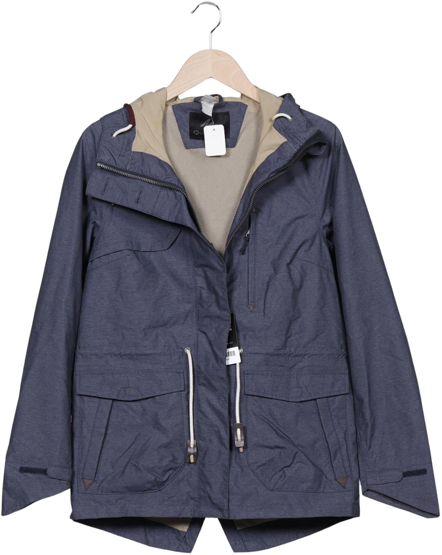 quechua Damen Jacke, Marineblau, Gr. XS, Synthetik - Second Hand