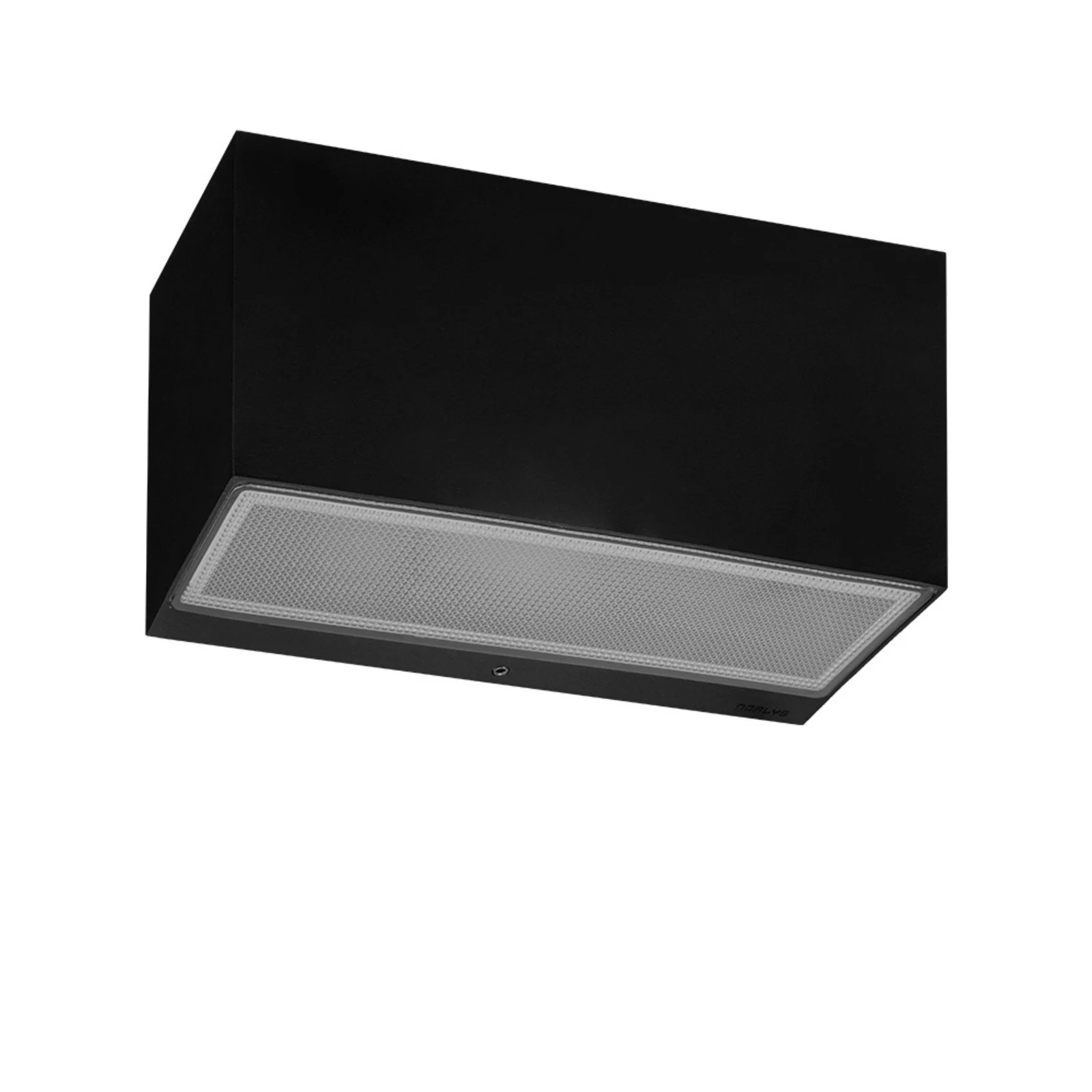 Norlys Asker Pro LED Buiten Wandlamp Zwart voor Tuin en Terras