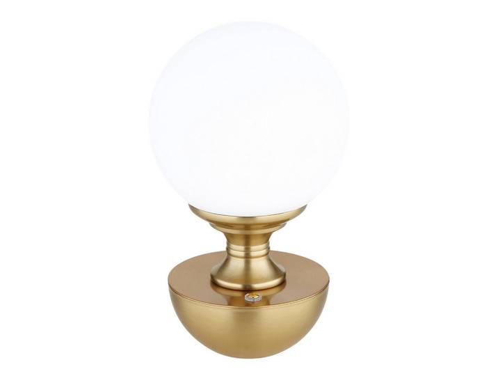 Globo Akku-Tischleuchte, Weiss, Kunststoff, 50 mm, F, 12x21x12 cm, CE, Farben fixierbar, Lampen & Leuchten, Innenbeleuchtung, Tischlampen, Akku-Tischlampe