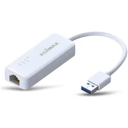 edimax Eu-4306 (USB 3.0, RJ45 (1x)), Netzwerk Adapter, Weiss