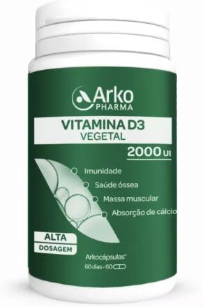 Arkopharma Vitamina D3 Vegetal x60 Cápsulas