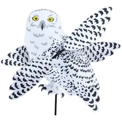 Premier Kites, Aussendekoration, Whirligig Snowy Owl