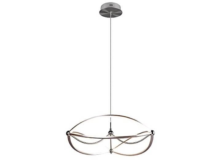 Trio-Leuchten 321210107 Lampe Suspendue\, Nickel Mat