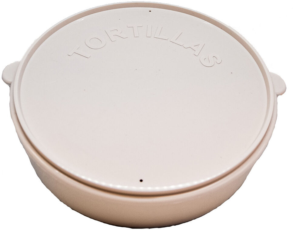 Mexgrocer Cream Plastic Tortilla Warmer 6"