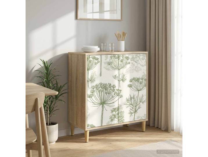 vidaXL Sideboard GOTHA Sonoma 69 x 33 x 75 cm Holzwerkstoff