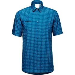 Mammut Lenni Shirt Herren Kurzarmhemd deep ice-marine S