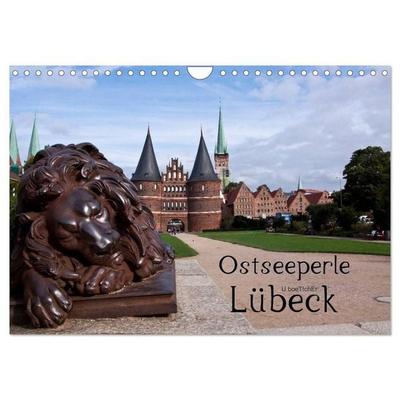 Ostseeperle Lübeck (Wandkalender 2027 DIN A4 quer), CALVENDO Monatskalender