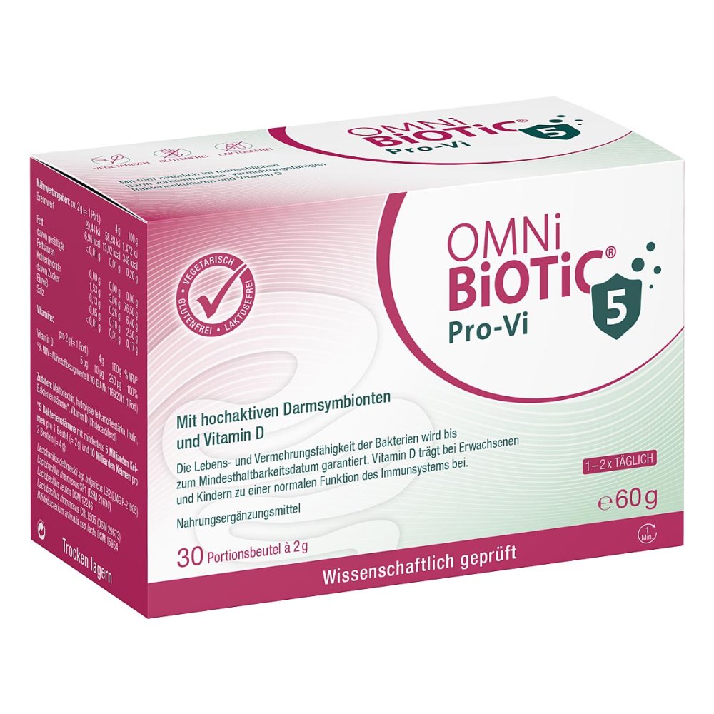 INSTITUT ALLERGOSAN Deutschland (privat) GmbH OMNi BiOTiC Pro-Vi 5 - Vitamin D für das Immunsystem 16907334