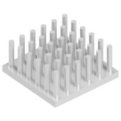 Fischer Elektronik 10127689 ICK S 22 x 22 x 10 Stiftkühlkörper (L x B x H) 22 x 22 x 10 mm