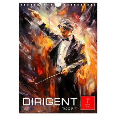 Der Dirigent modern (Wandkalender 2027 DIN A4 hoch), CALVENDO Monatskalender