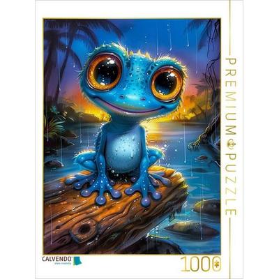 CALVENDO Puzzle Nicht schleimig. Nur stilvoll glänzend | 1000 Teile Lege-Größe 64x48cm Foto-Puzzle für glückliche Stunden