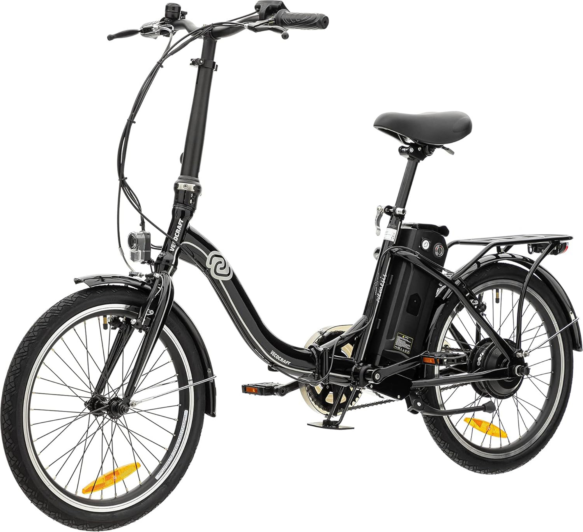 VecoCraft Nemesis 20 Zoll Elektro Klapprad 280,8Wh Akku bis zu 65Km