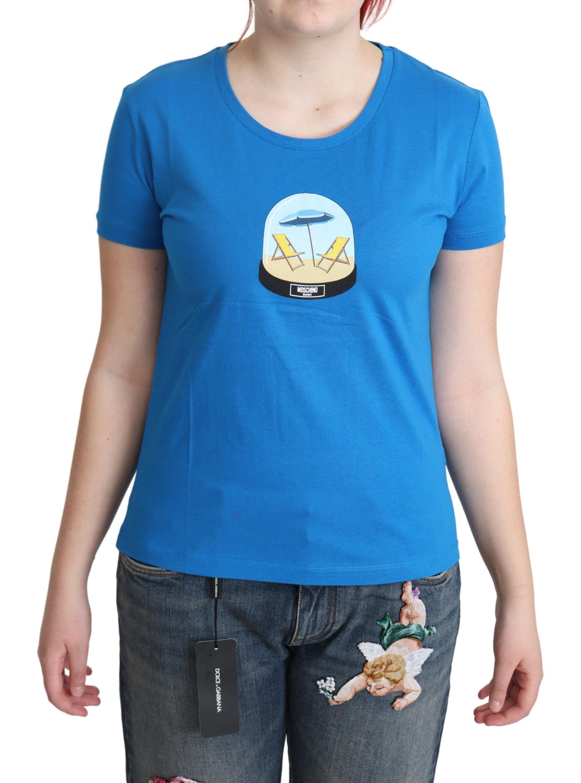 Strand-Szene Grafik T-Shirt