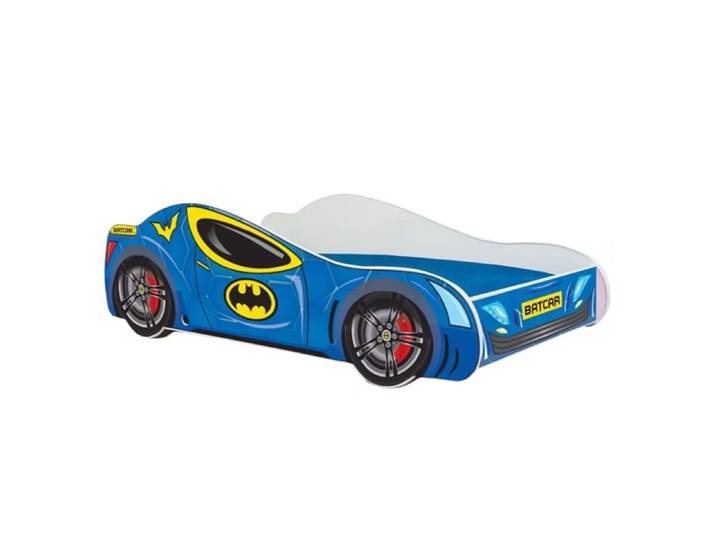 Lit simple enfant hero-batmobile 140 avec matelas