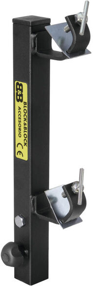 Block And Block AH3504 Truss Support 35mm fem. nero
