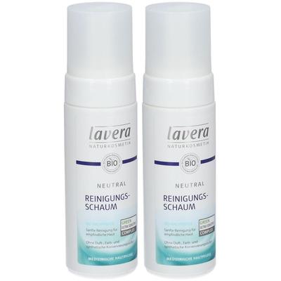 Lavera Neutral Reinigungsschaum 2x 2x150 ml Schaum