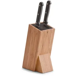 Messerblock BAMBOO (BHT 15,50x24,50x10,50 cm) - braun - BHT 15,50x24,50x10,50 cm