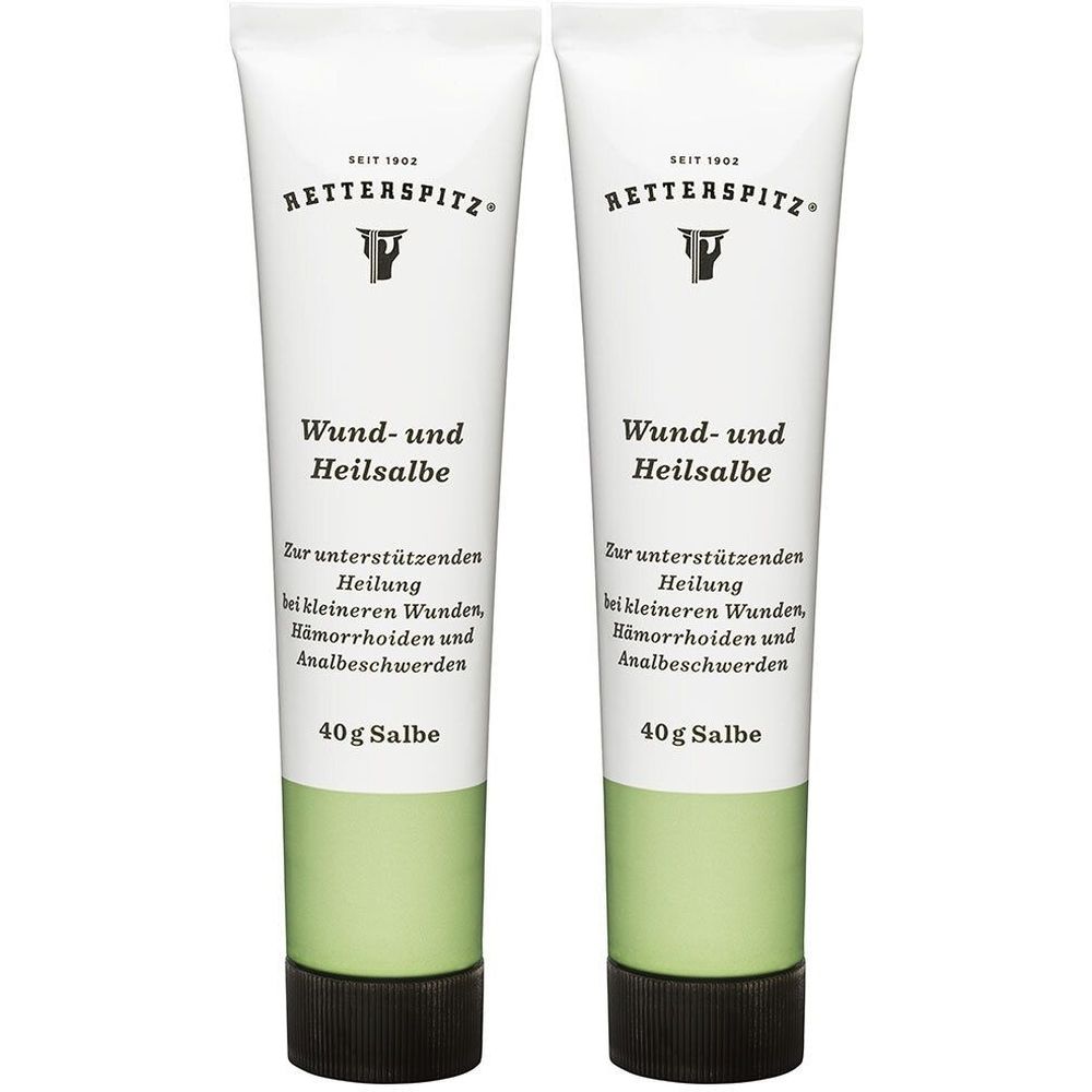 Retterspitz Wund- und Heilsalbe 2x 2x40 g Salbe