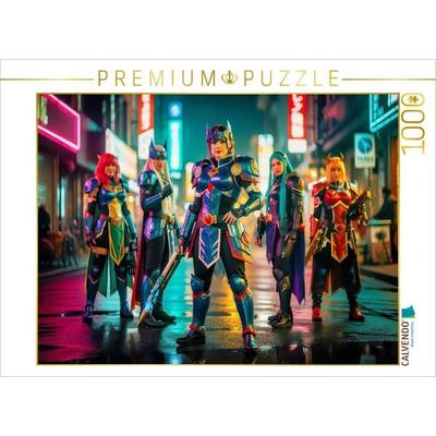 CALVENDO Puzzle Wenn Farbe zur Rüstung wird, Cosplay mit Power. | 1000 Teile Lege-Größe 64 × 48 cm Foto-Puzzle für glückliche Stunden, von , Calvendo