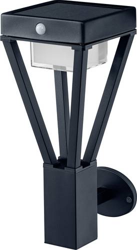 LEDVANCE 4058075564541 ENDURA STYLE SOLAR BOUQUET Solar-Außenwandleuchte mit Bewegungsmelder LED LED fest eingebaut 6W Dunkelgrau