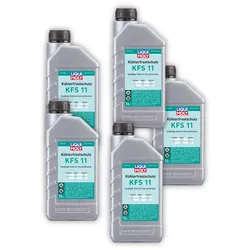 5x Kühlerfrostschutz KFS 11 LIQUI MOLY 21149 Frostschutzmittel 1 Liter