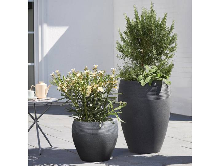 Vase à plantes 30/282 Ø 24cm Noir