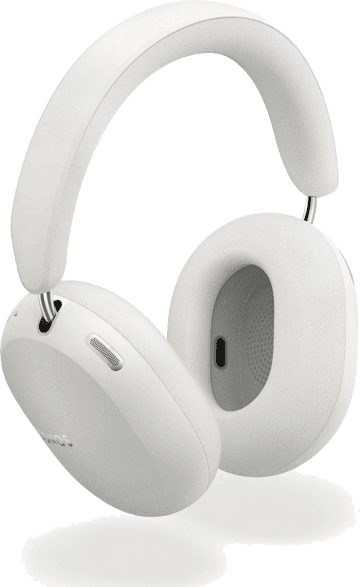 Auriculares inalámbricos - Sonos Ace Ultra, Cancelación activa de ruido, 35 h Autonomía, Bluetooth, WiFi, Blanco