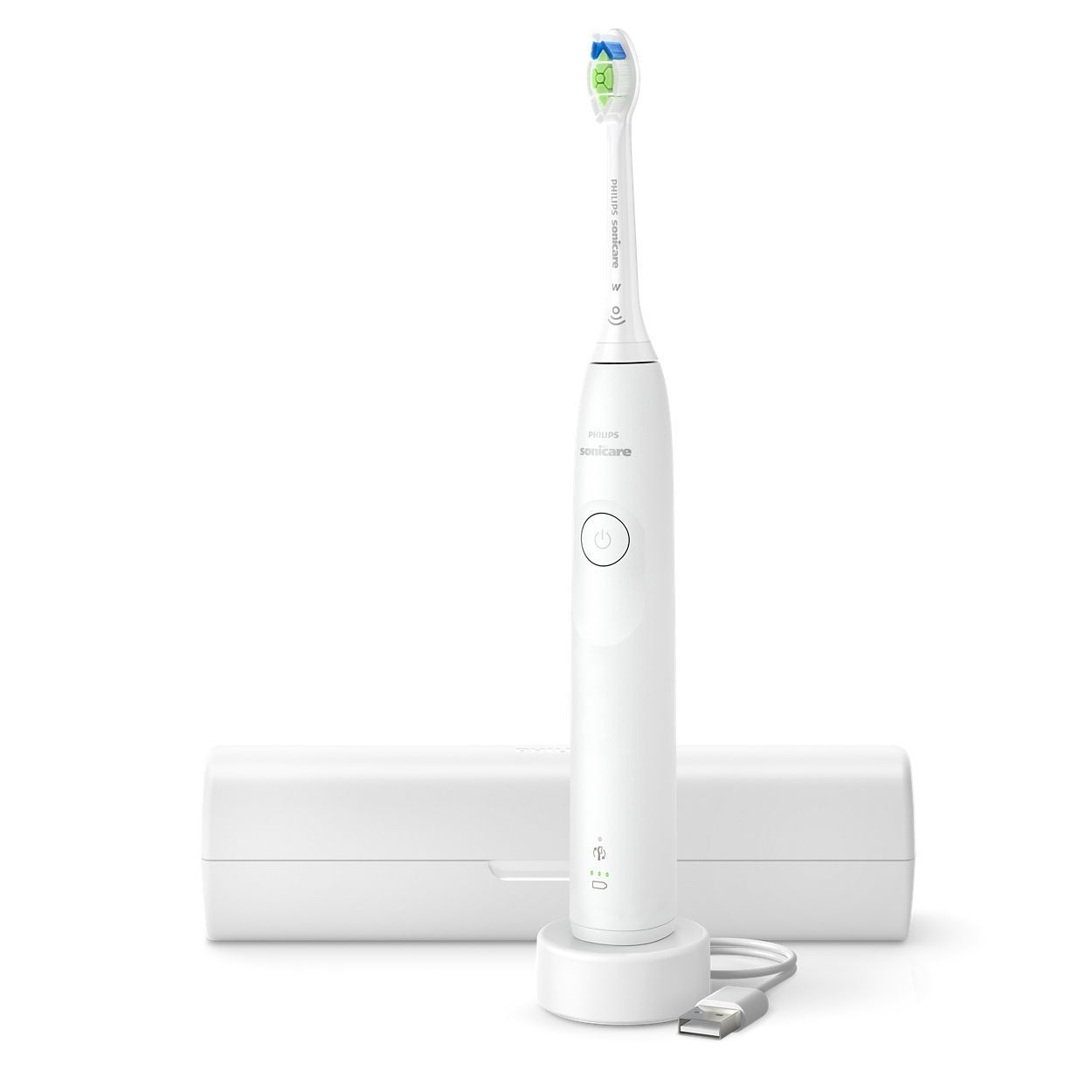 Philips HX7108/02 Sonicare 5300 Schall-Zahnbürste für Erwachsene 504 h (Weiß)