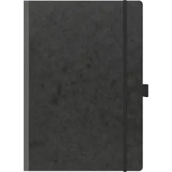 3x Brunnen, Heft + Block, Kladde FACT!plus DIN A4 punktiert schwarz 96 Bl. (A4)