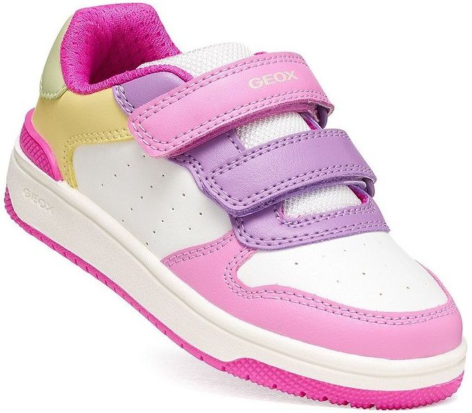 GEOX Baskets respirantes, à scratchs, WASHIBA