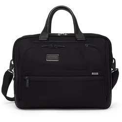 Tumi Alpha 4 Black Aktentasche aus FXT Ballistic Nylon