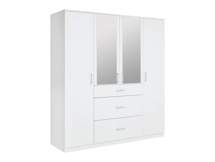 Drehtürenschrank Lasse Weiß
