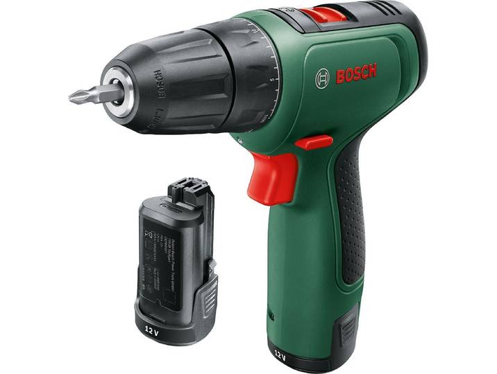Akku-Bohrschrauber EasyDrill 1200, 2 x Akku PBA 12V 1.5Ah