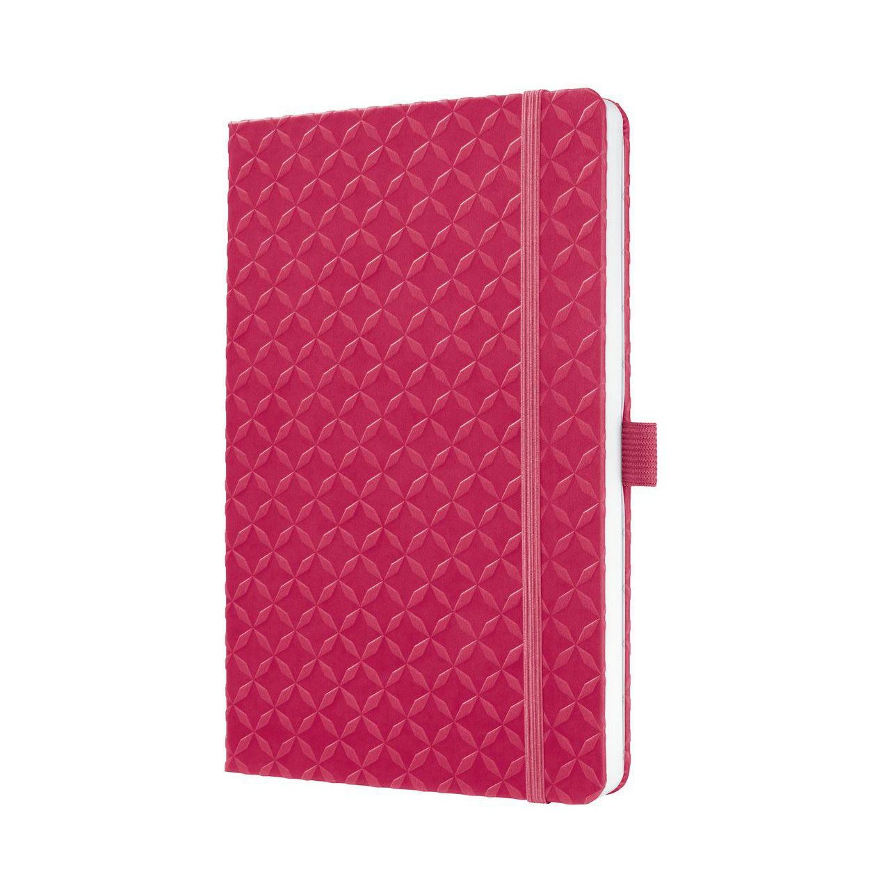 SIGEL Notizbuch Jolie ca. DIN A5 liniert, fuchsia pink Hardcover 174 Seiten