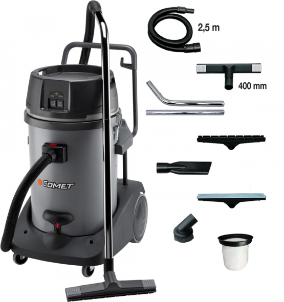 Comet CVP 378 PBH - Aspirateur multifonction - 3 moteurs - Série Professionnelle