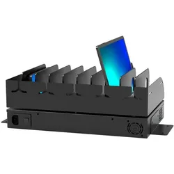 Port Designs Port CHARGING TABLE 10 TABLET TYPE A + C PD 30W, Notebookwagen, Schwarz